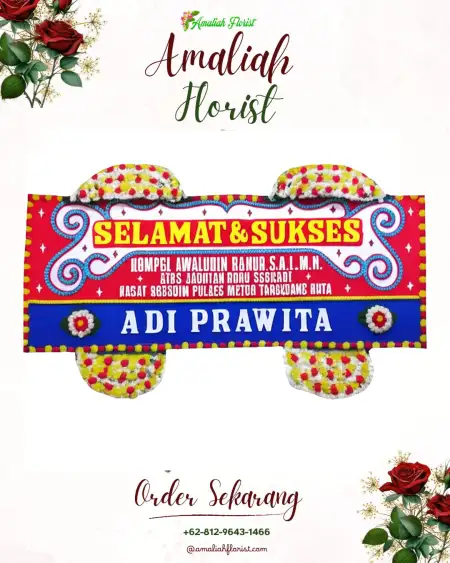 Papan Bunga Ucapan Selamat Langkapura Baru