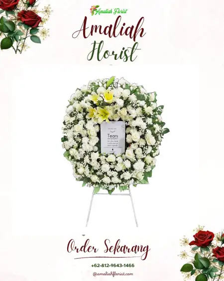 Krans Bunga Duka Langkapura Baru